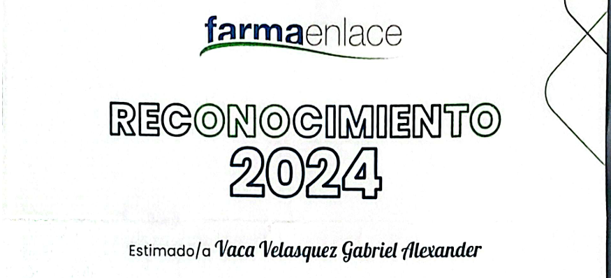 Recognition Certificate